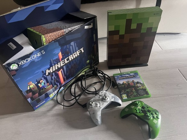 Xbox one S limitlt Minecraft kiads