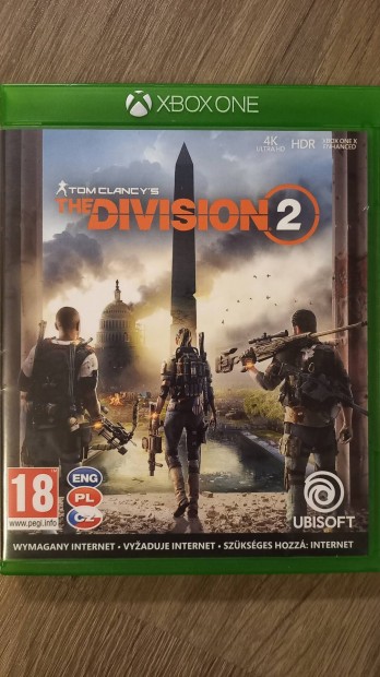 Xbox one Tom Clancy's The Division 2 karcmentes jtk 