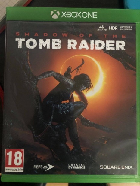 Xbox one Tomb Raider shadow of the tomb lemez