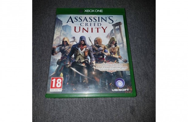 Xbox one assassin's creed unity játék eladó