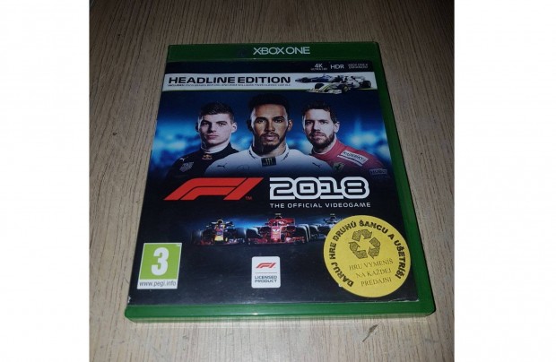 Xbox one f1 2018 headline editor elad