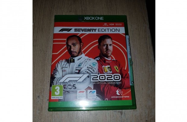 Xbox one f1 2020 seventy edition jtk elad