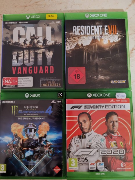 Xbox one játékok