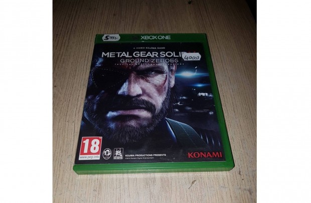 Xbox one metal gear solid v ground zeroes elad