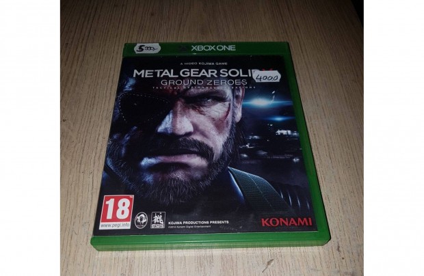 Xbox one metal gear solid v ground zeroes jtk elad