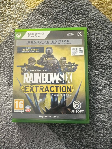 Xbox one series X Rainbowsix extraction Guardian edition