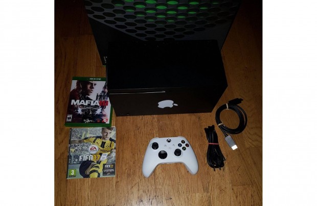 Xbox one series x 2-db játékkal eladó