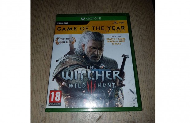 Xbox one the witcher 3 wild hunt game of the year elad