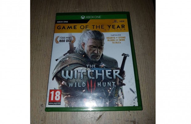 Xbox one the witcher 3 wild hunt game of the year elad