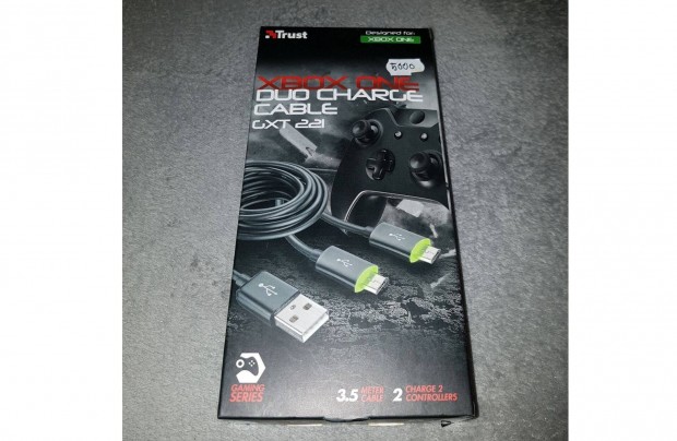 Xbox one tltkbel dou charge cable gxt elad