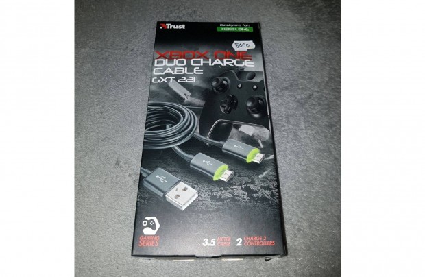 Xbox one töltőkábel dou charge cable gxt eladó