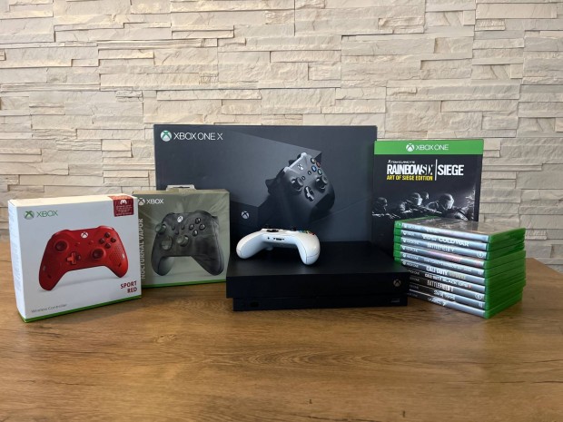 Xbox one x 1TB+ kiegsztk