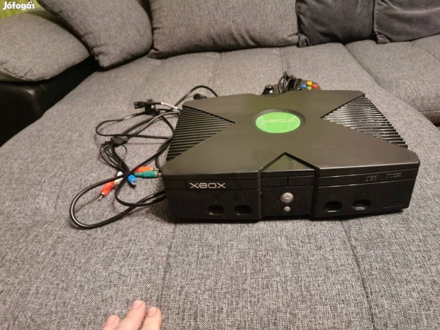 Xbox original classic konzol kontroller Tv jtk