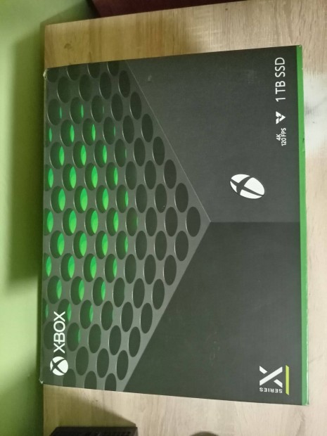 Xbox series X, tartozékaival