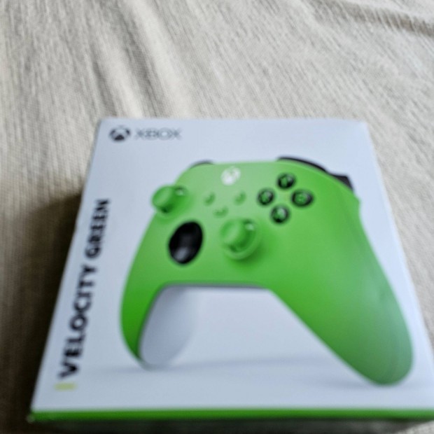 Xbox vezeték nélküli kontroller (Velocity Green) új dobozos