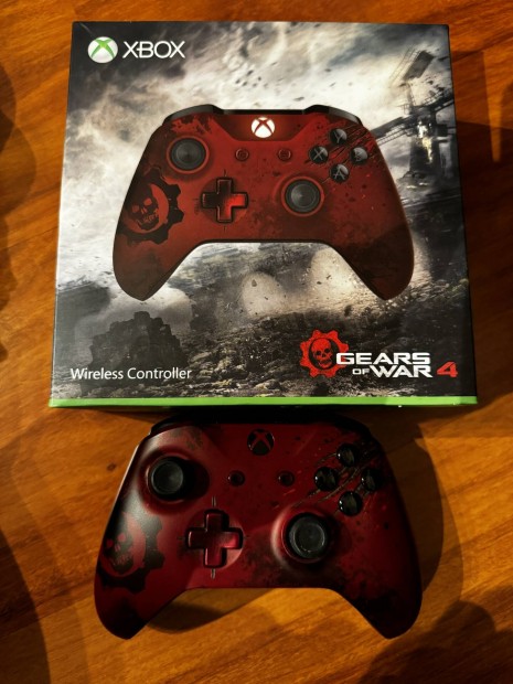 Xbox wireless kontroller! Gears of War 4 limited edition + akku