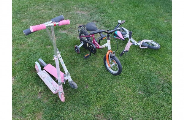 Xenon 12 gyerek bicikli + rollerek + futbicikli fellelt Ingyen GLS