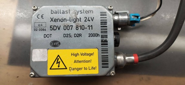 Xenon 1pár 24V elektronika trafó Hella D2S D2R