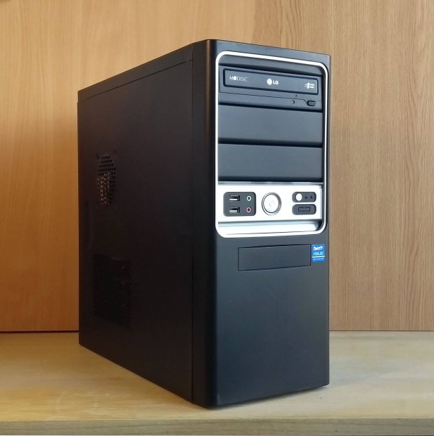 Xeon 4 magos PC 8GB RAM 120GB új SSD 250GB HDD HDMI WIFI Windows11 Pro
