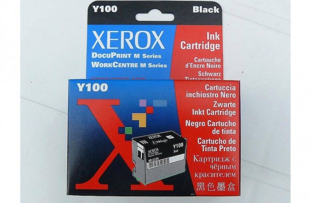 Xerox 8R12728 tintapatron , Xerox Y100 fekete original nyomtat patron