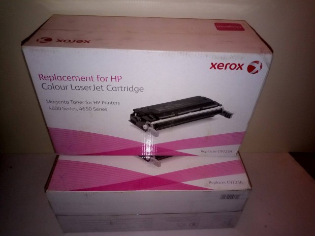 Xerox C9723A toner utngyrtott HP4600 HP4650 AO297 magenta