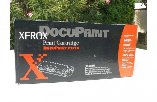 Xerox P1210 toner, Xerox 106R442 ; 106R00442 eredeti = 16.442.-Ft