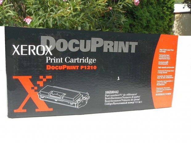 Xerox P1210 toner, Xerox 106R442 ; 106R00442 eredeti = 16.442.-Ft