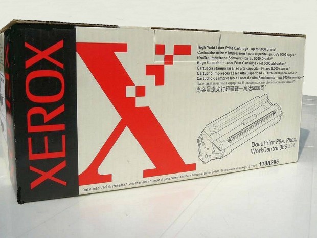 Xerox P8e toner ; xerox P8 ; Xerox 113R00296 toner 113R296 eredeti