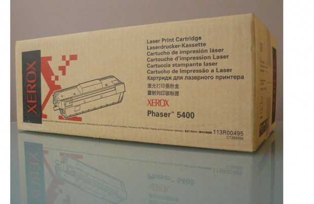 Xerox Phaser 5400 eredeti toner, 113R00495 toner ; 113R495 = 36830.-Ft