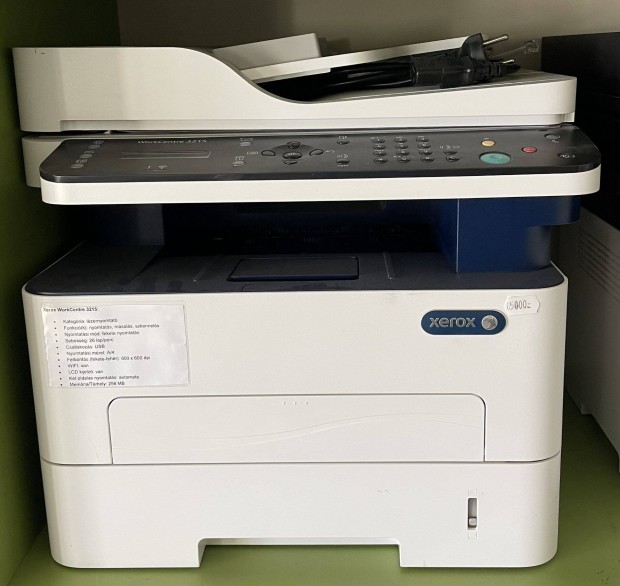 Xerox Workcentre 3215 nyomtat/lzernyomtat