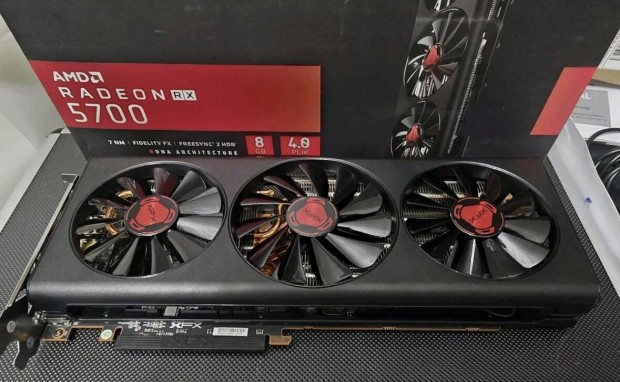 Xfx Radeon RX5700 XT videkrtya