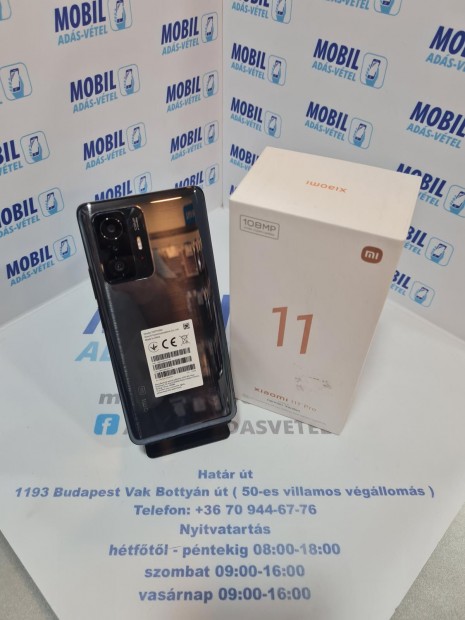 Xiaomi 11T Pro Krtyafggetlen 128 GB 8 GB Ram, 12 h garancia