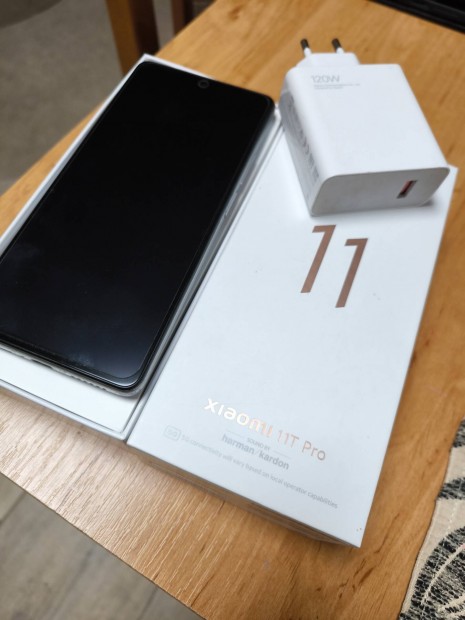 Xiaomi 11T pro fggetlen 8/256 dual sim szp llapot kk +tok