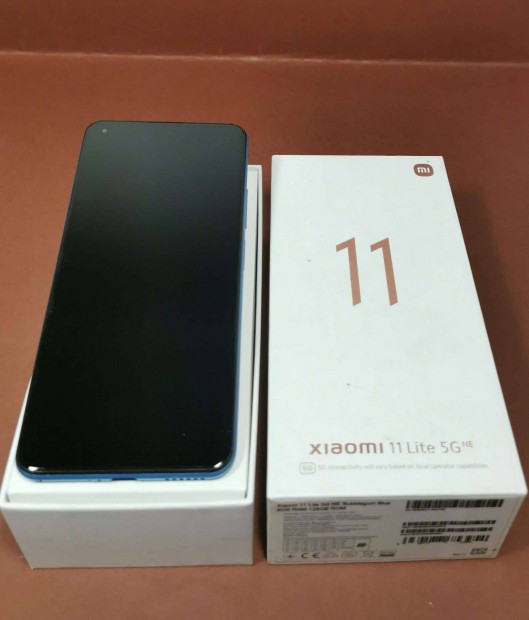 Xiaomi 11 Lite 5G NE 128GB Vilgoskk Dual szp llapot mobiltelefon