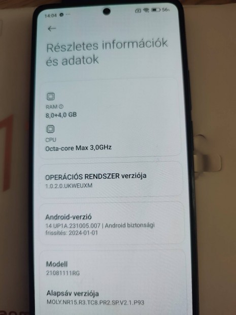 Xiaomi 11 T 128 GB kartyafggetlen 