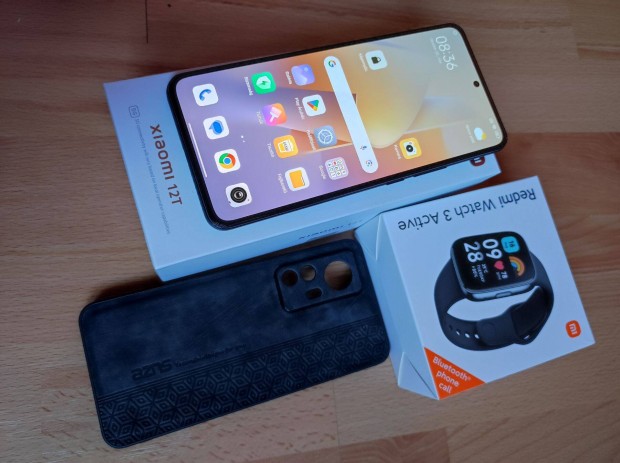 Xiaomi 12T 5G + Redmi Watch 3 Activ okosra