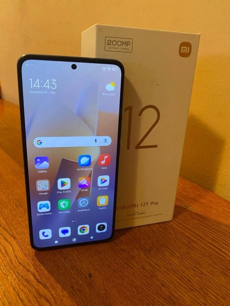 Xiaomi 12T Pro karcmentes 256GB Kk