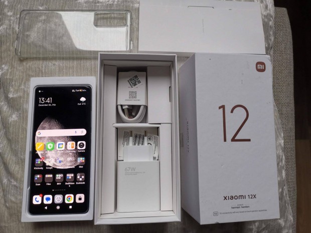 Xiaomi 12X 8/128 GB, (5G)Snapdragon 870, fggetlen, 2 v garancival