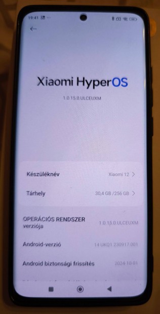 Xiaomi 12 5G 256GB 8GB RAM szrke