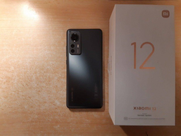 Xiaomi 12 5G 8/256GB Dual Fggetlen Szrke Garis !