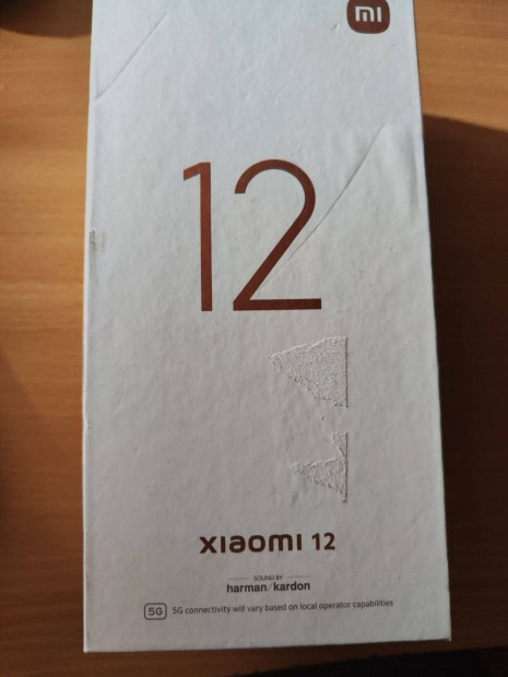 Xiaomi 12 5G dual 2022 cscskszlke,elad