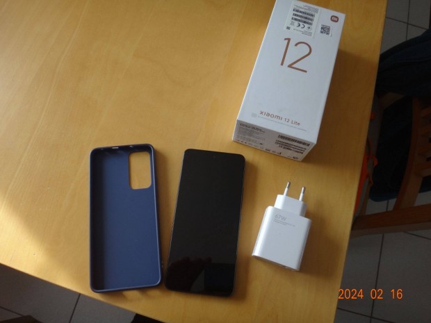 Xiaomi 12 Lite 5G mobiltelefon, jszer, garancilis, elad