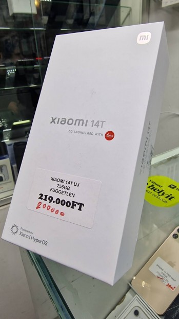 Xiaomi 14T Uj, 256GB ,Fggetlen, Akci