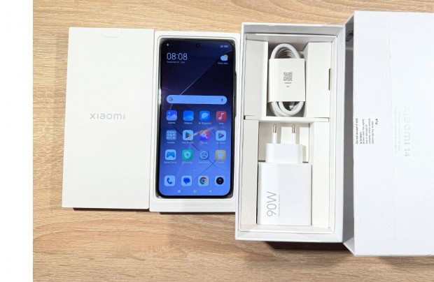 Xiaomi 14 12GB/512GB Fekete mobiltelefon 2026.11.02-ig garancilis