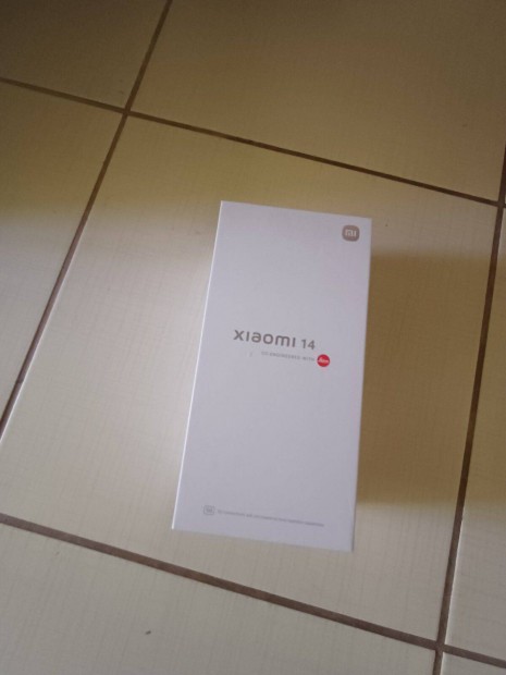 Xiaomi 14 512gb fekete szinben Tejesen Uj Teljesen uj 1v garanciaval