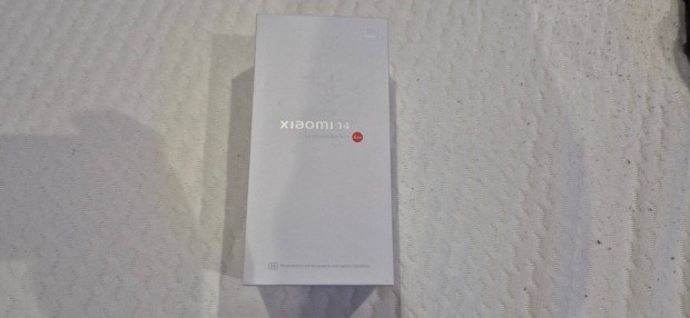 Xiaomi 14 5G 12/512GB Dual Új Fekete 3 év Garancia !
