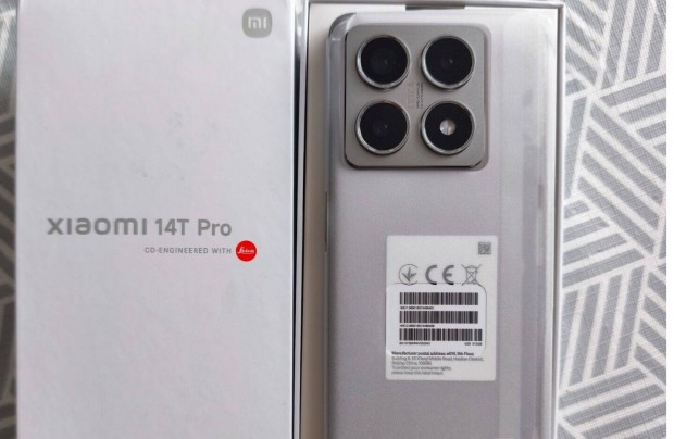 Xiaomi 14 T Pro 12/512 GB j Szrke