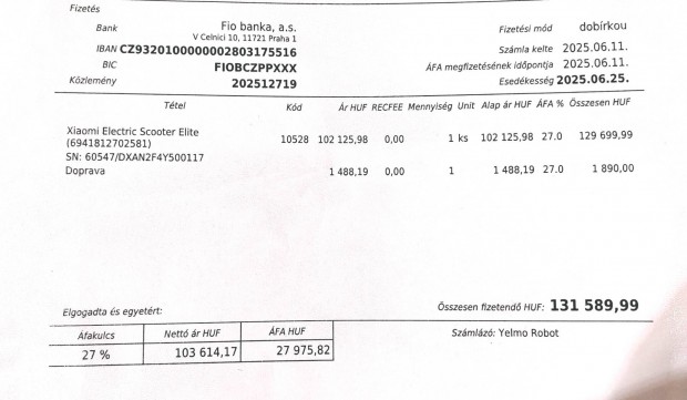 Xiaomi 5 elite roller, Garanci�lis!