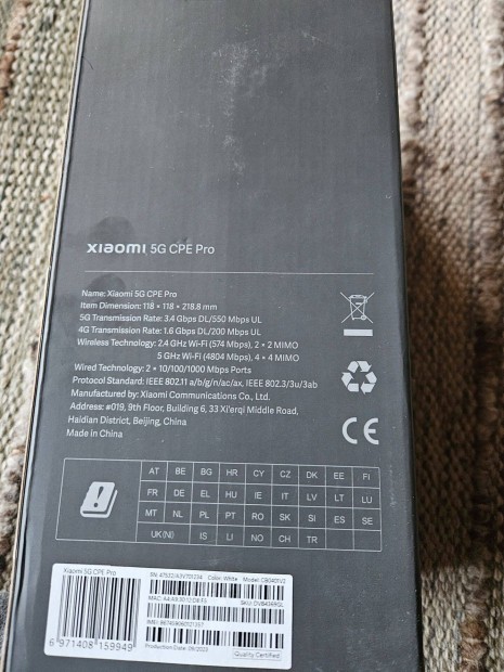 Xiaomi 5g cpe router