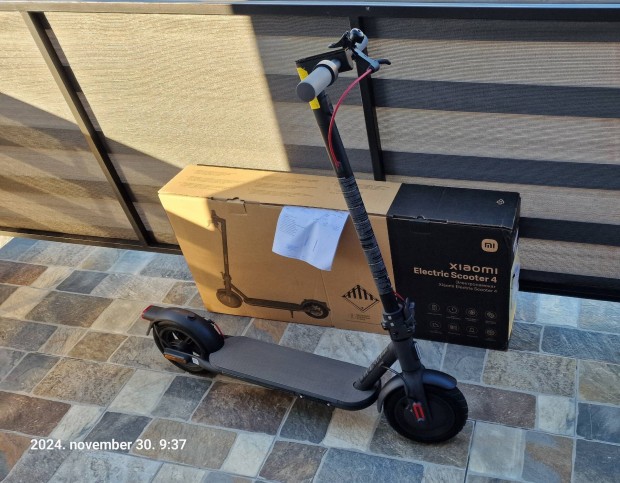 Xiaomi Electric Scooter 4/EU. 20 hnap garancia!